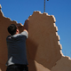 Finally, the pieces were assembled on-site. Photo by ICD/ITKE/IIGS University Stuttgart.